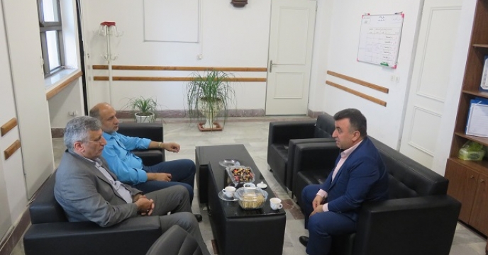 دیدار مدیر سازمان تعاون روستایی با مدیر استان مازندران