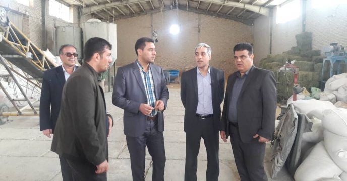 بازدید معاون سازمان جهاد کشاورزی از کارگزاران استان قم