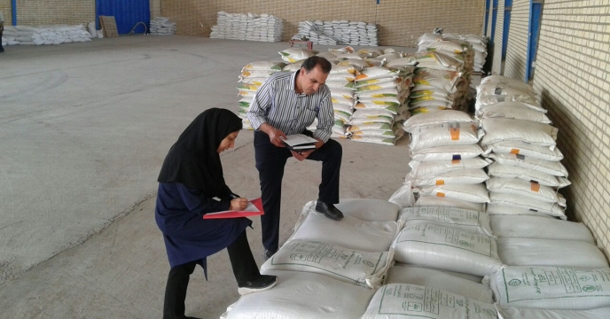 بازدید از انبار کارگزاران شهرستان علی آباد گلستان