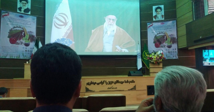 حضور در "همایش ملی کشاورزی و رونق تولید"