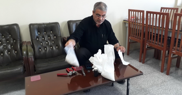 نمونه برداری از کود شیمیایی سولفات پتاسیم
