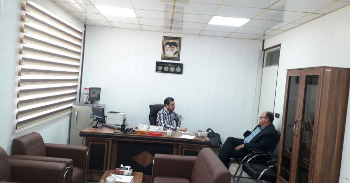 حضور مدیر زراعت سازمان جهاد کشاورزی در شرکت خدمات حمایتی کشاورزی استان قم