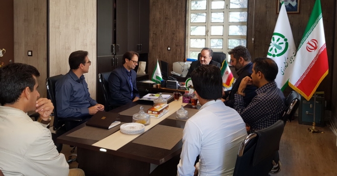 جلسه هم اندیشی در مورد فعالیت های باشگاه کشاورزان با حضور جناب آقای دشتی و کارکنان استان لرستان 