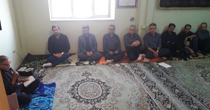 برگزاری مراسم عزاداری سرور و سالار شهیدان در شرکت خدمات حمایتی کشاورزی استان اصفهان