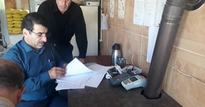 بازدید اکیپ پایش کود شرکت خدمات حمایتی کشاورزی استان آذربایجان شرقی از کارگزاران شهرستاند کلیبر
