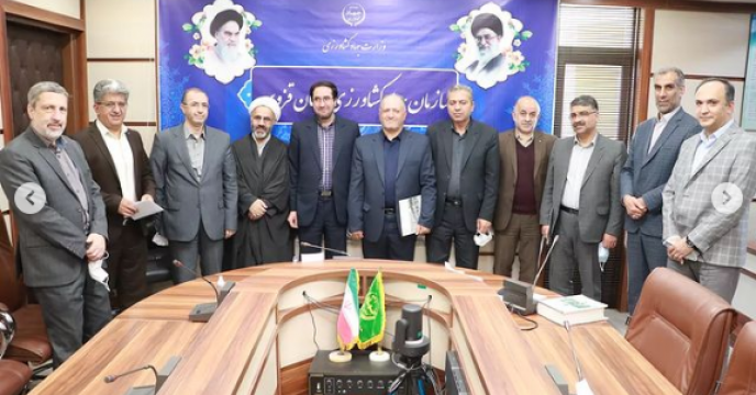آیین تکریم و معارفه سرپرست معاونت بهبود تولیدات گیاهی سازمان جهاد کشاورزی