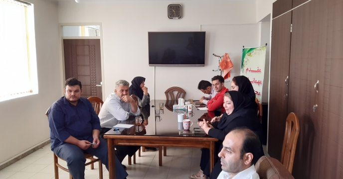 جلسه معرفی معاون شعبه سمنان