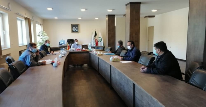 جلسه شورای معاونین مجتمع شیمیائی آبیک