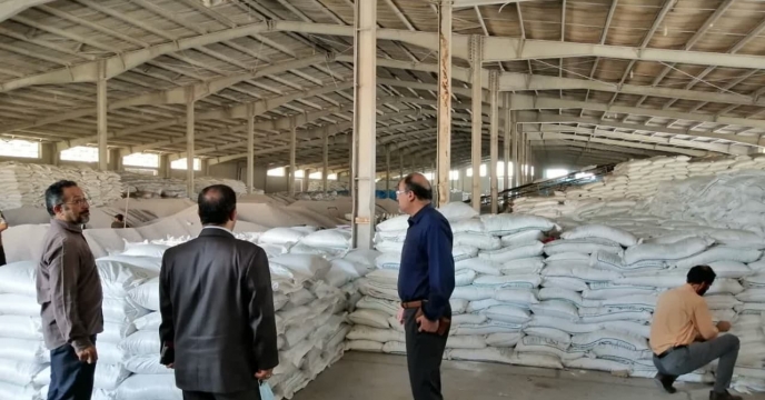 از 5 پارت کودکشاورزی در انبار مرکزی کرمان نمونه برداری شد