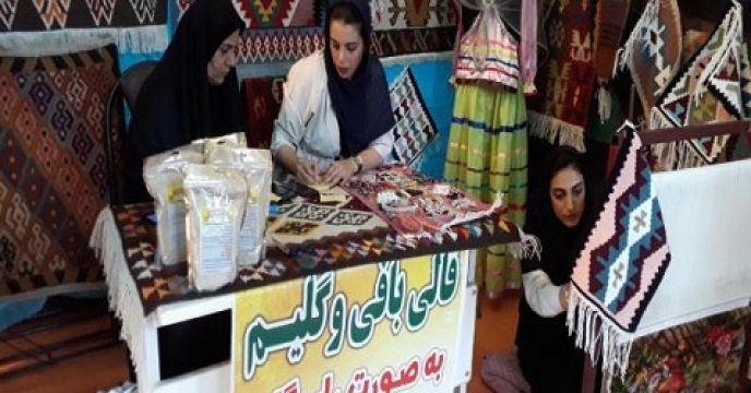 نمایشگاه توانمندی های زنان روستایی در فریدونکنار مازندران