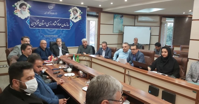 بررسی عمکلرد سالانه دستگاه های تابعه جهاد کشاورزی قزوین