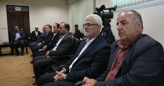 دیدار با خانواده شهدای جهاد کشاورزی استان البرز