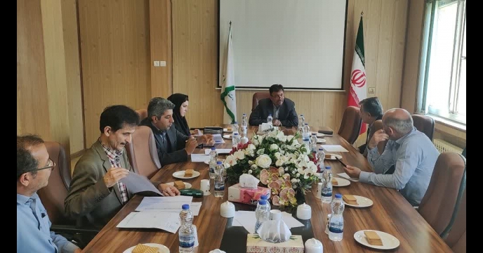 جلسه تغذیه گیاهی استان در محل شرکت خدمات حمایتی کشاورزی 