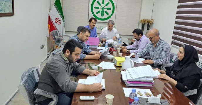 برگزاری جلسه امور مالی با حضور نمایندگان ستادی در شرکت خدمات حمایتی کشاورزی استان گیلان