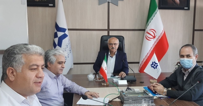جلسه کشت قراردادی گندم در اداره کل غله و خدمات بازرگانی گلستان