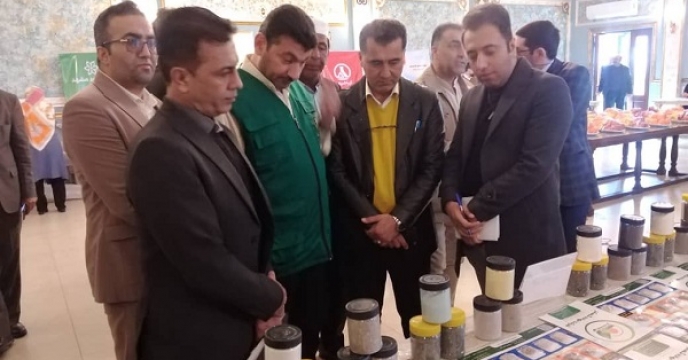 بازدید ریاست محترم سازمان جهاد کشاورزی استان گلستان از همایش آموزشی و ترویجی معرفی سبد محصولات کودی شرکت خدمات حمایتی کشاورزی