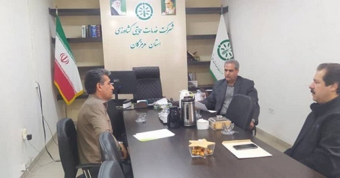 دیدار با مدیر شرکت خدمات حمایتی کشاورزی استان هرمزگان