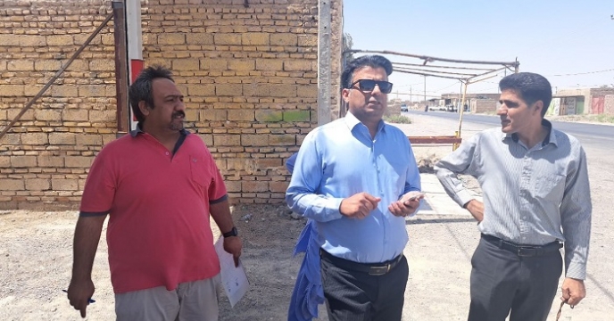 بازدید و تایید  کارگزاری در شهرستان زابل