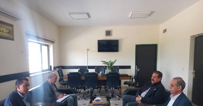جلسه مدیر شرکت خدمات حمایتی کشاورزی استان سیستان وبلوچستان با معاونت بهبود تولیدات گیاهی سازمان جهاد کشاورزی 