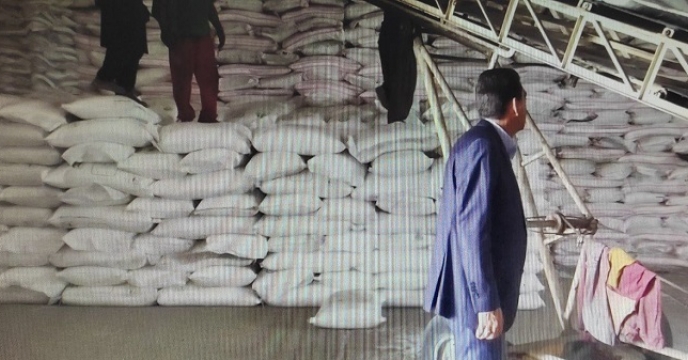 بازدید از انبار سازمانی شهرستان زاهدان  انجام شد 