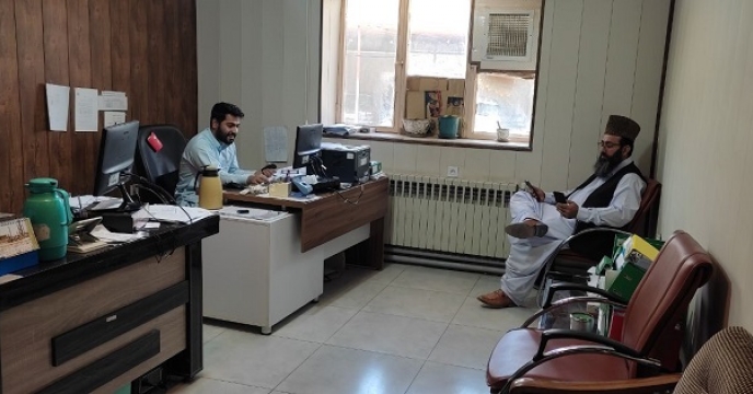 دیدار مدیر شرکت خدمات حمایتی کشاورزی استان سیستان وبلوچستان با نماینده کارگزاران توزیع کود در استان 