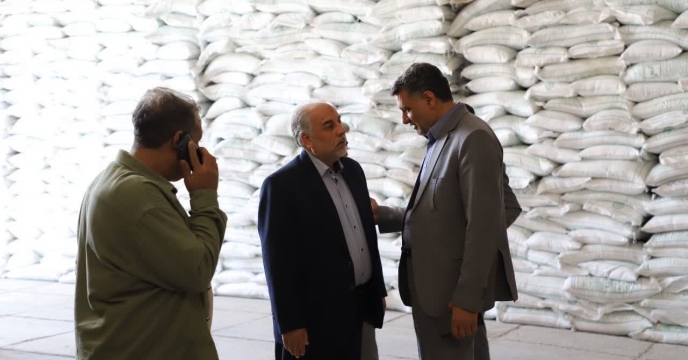 بازدید سرپرست سازمان جهادکشاورزی از انبارهای شرکت خدمات حمایتی کشاورزی خراسان جنوبی