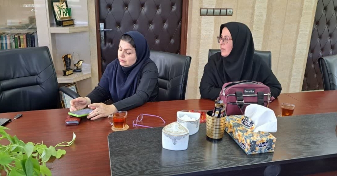 دیدار صمیمانه خبرنگار خبرگزاری سفیر گیل با مدیر شرکت خدمات حمایتی کشاورزی استان گیلان