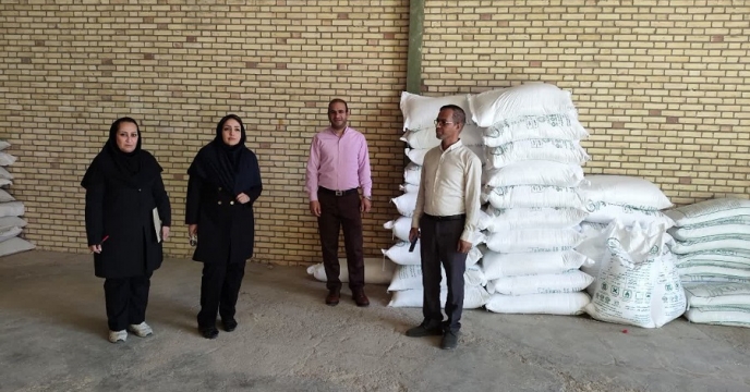بازدید و پایش از انبار کارگزاری سبزآفرینان خوسف صورت پذیرفت