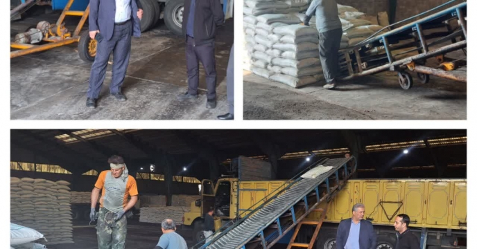 بازدید همتی مدیر شرکت خدمات حمایت کشاورزی استان گیلان از آغاز فرآیند توزیع نهاده‌های کشاورزی 