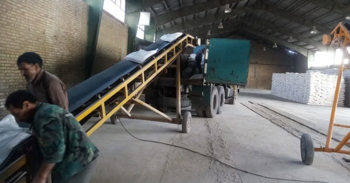 ارسال 10 تن کود شیمیایی سولفات پتاسیم به کارگزاری های شهرستان فاروج