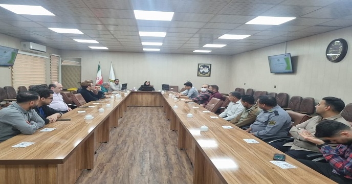 برگزاری جلسه آموزشی «طرح تفکیک از مبدأ پسماندهای خشک قابل بازیافت» در شرکت خدمات حمایتی کشاورزی استان خوزستان