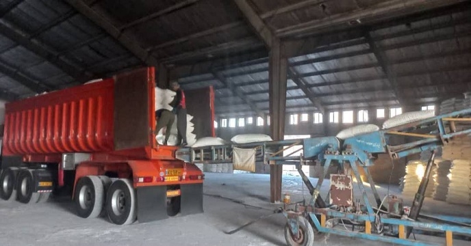 توزیع مقدار 150تن کود کشاورزی فسفات از طریق سامانه پایش برای کشاورزان شهرستان هفتکل