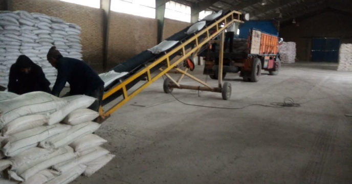 ارسال 10 تن کود شیمیایی سولفات پتاسیم به کارگزاری های شهرستان رازجرگلان