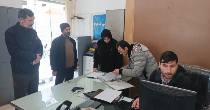 کمیته رصد پایش مواد کودی از کارگزاری های شهرستان جاجرم و سنخواست