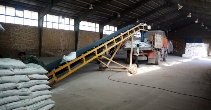 ارسال 170 تن کود کشاورزی سولفات پتاسیم گرانوله به کارگزاری‌های شهرستان جاجرم در طول یازده ماهه سال جاری