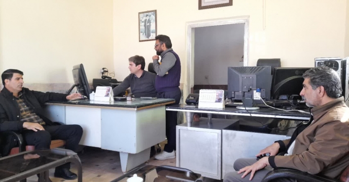 بازدید کار گروه پایش استان از انبار کارگزاری تعاونی روستایی امام رضا(ع)