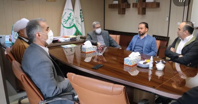بازدید سرپرست سازمان جهاد کشاورزی استان قزوین از شرکت خدمات حمایتی کشاورزی استان