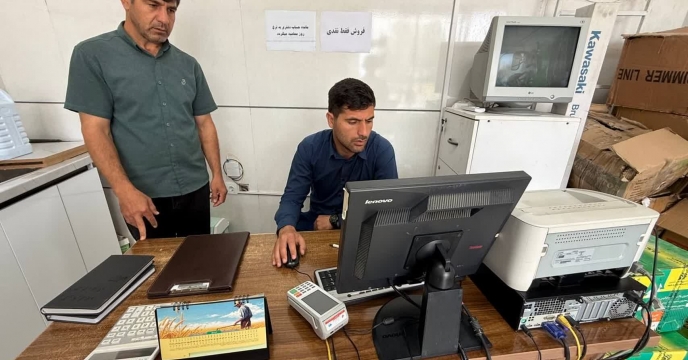 بازدید از کارگزاری های توزیع فروش کود کشاورزی  شهرستان سملقان