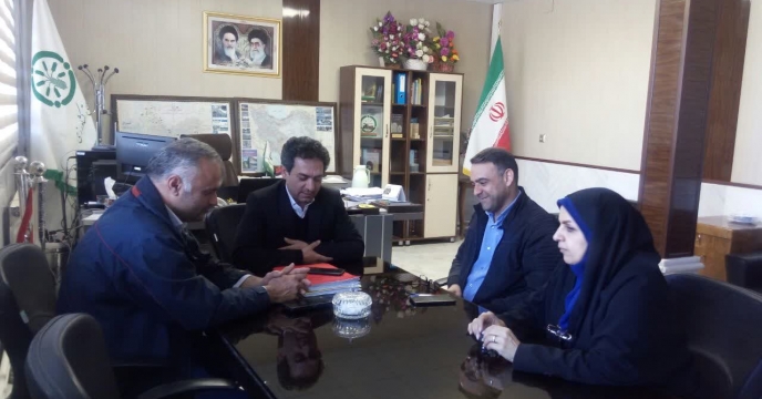 برگزاری جلسه توجیهی همکاران درخصوص سمینارمدیران استانهادرموردتبین اهداف وماموریتهای شرکت دراستان کرمانشاه