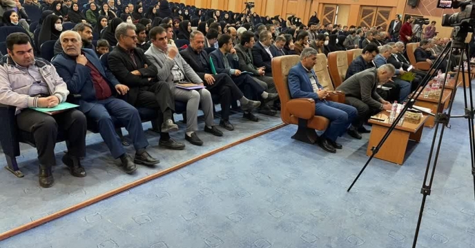 حضور مهندس نظام دوست در همایش طرح جهش تولید در دیمزارها
