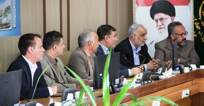 حضور مهندس عطایی در جلسه کارگروه املاک استان