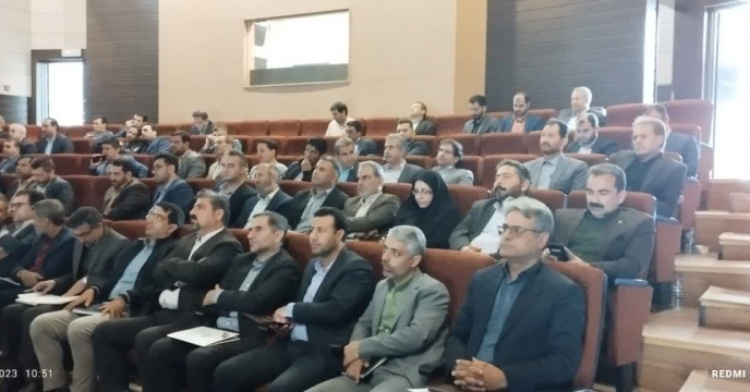 حضور مدیر در همایش آموزشی پژوهشی برنامه ریزی، آمایش سرزمین و پدافند غیر عامل