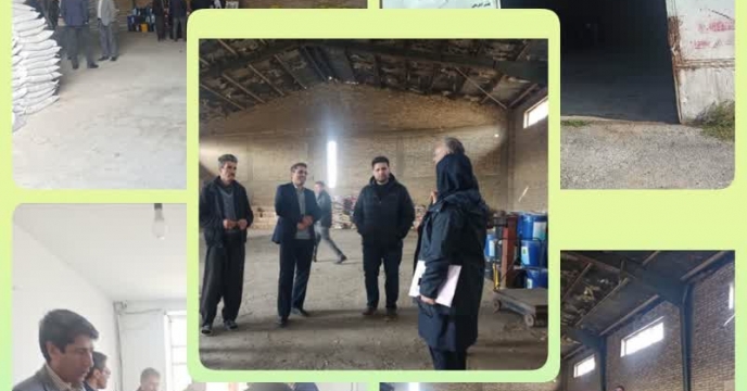 بازدیداکیپ نظارتی شرکت خدمات حمایتی کشاورزی ازمحل جایگزینی عامل توزیع کود