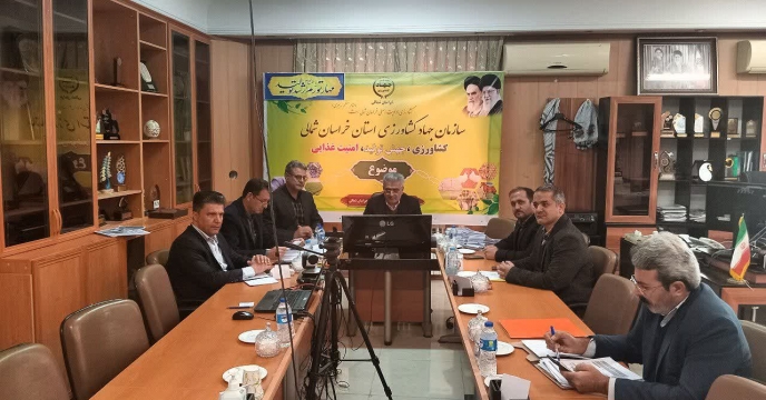 حضور در وبینار کشت قراردادی گندم ،جو ، دانه های روغنی