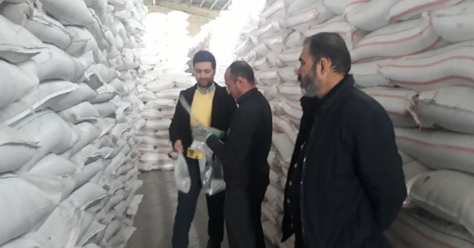 نمونه برداری پارت 16 کود سوپر فسفات ساده شرکت فرایند کود و سم بافق