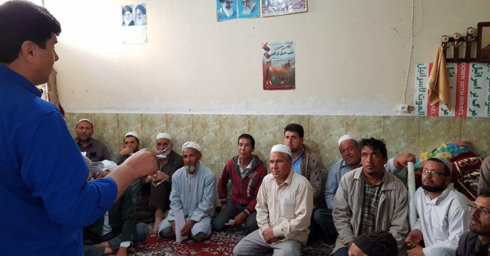 برگزاری آموزش ترویجی خاکشناسی وتغذیه کودی در گلیداغ گلستان