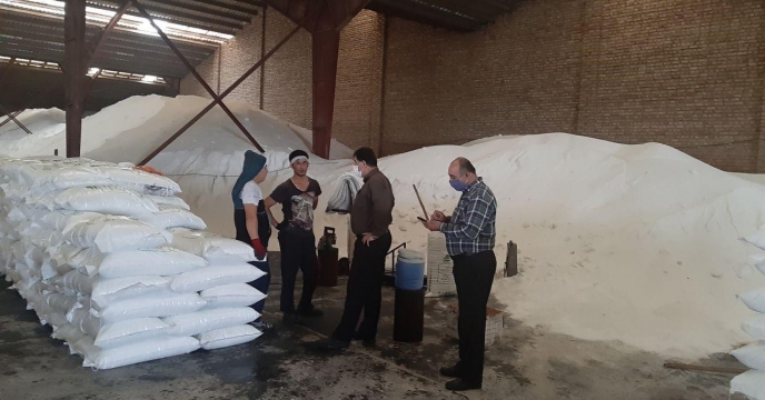 بازدید مدیر از انبار سازمانی گرگان