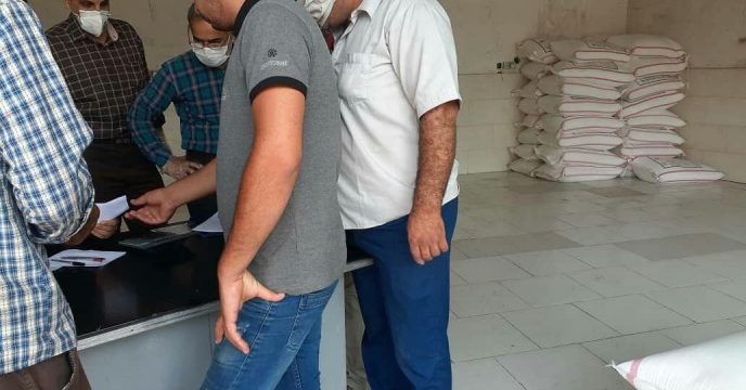 بازدید از کارگزاری کود شرکت تعاونی روستایی ولایت جلین