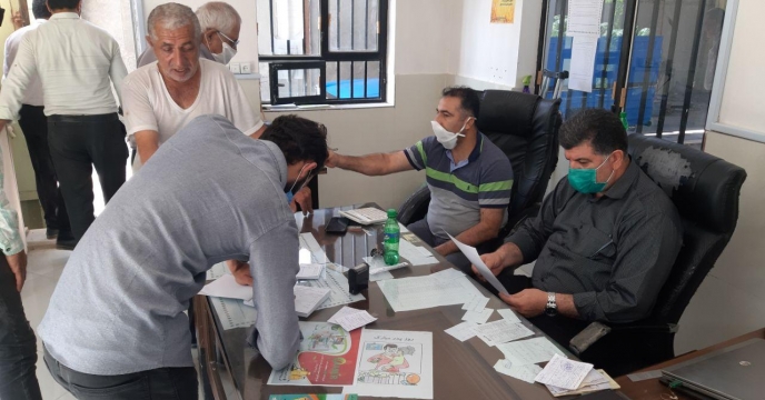 بازدید مدیر شرکت خدمات حمایتی کشاورزی استان گلستان به منظور بررسی روند توزیع و فروش کود از  از کارگزاری های شهرستان کردکوی