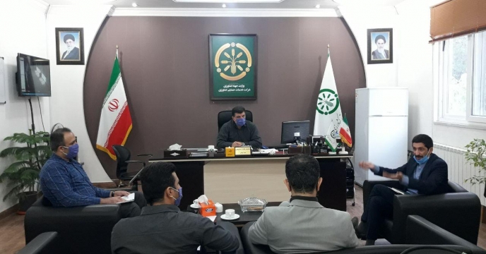 یازدهمین جلسه هفتگی روسای ادارات  شرکت خدمات حمایتی  کشاورزی گلستان برگزاری